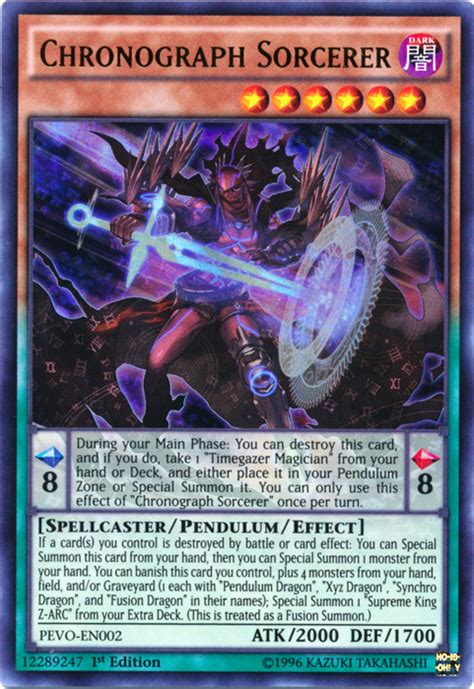 Chronograph Sorcerer Yugipedia Yu Gi Oh Wiki