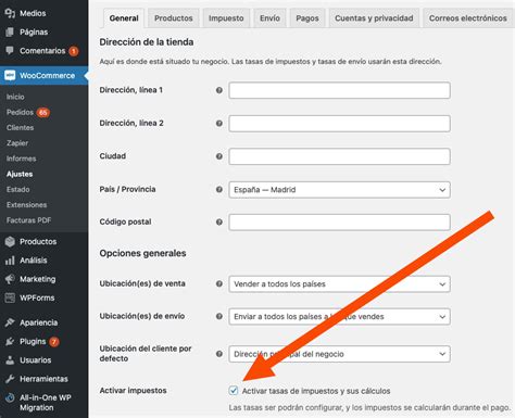 C Mo Configurar Los Impuestos En Woocommerce