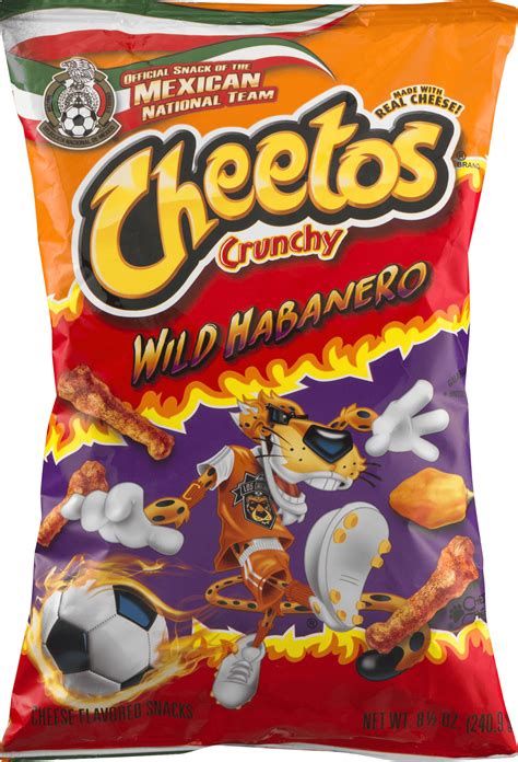 Cheetos Chips Puffs Flamin Hot Cheese Flavoured Snacks 230g 8oz