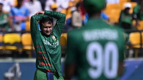 After Controversial Timed Out Appeal Shakib Al Hasan Gets Ruled Out