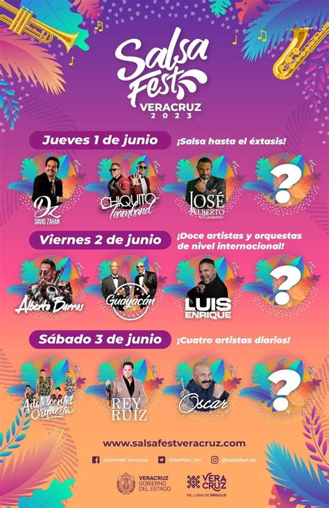 Estos Son Los Artistas Del Salsa Fest 2023 Jarochos Noticias De