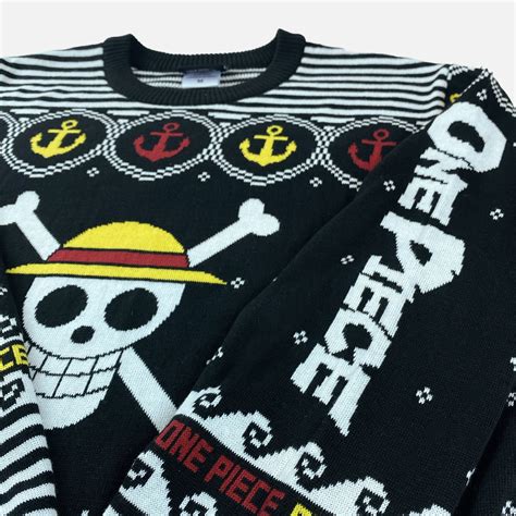 One Piece Straw Hat Pirates Holiday Sweater Crunchyroll Store