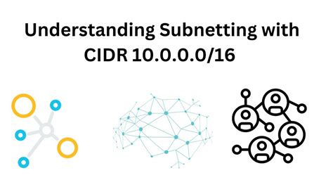 Understanding Subnetting With Cidr 10 0 0 0 16 Youtube