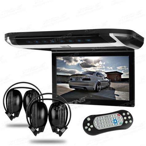 NEW 10 HD Digital TFT Monitor Touch Panel Car Roof DVD Player With