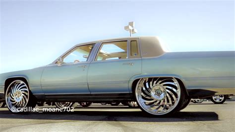 Outrageous Bondi Beach Cadillac Brougham On Dub Delish Youtube