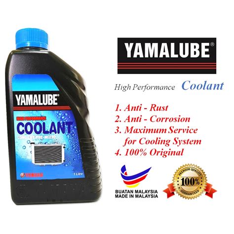 Original Yamaha Yamalube Coolant High Performance Long Life Pre Mixed