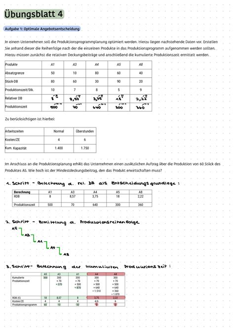 Übungsblatt 4 Übung 4 WS22 23 Übungsblatt 4 Aufgabe 1 Optimale