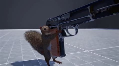 Squirrel with a gun tech demo/indie game. | IconEra