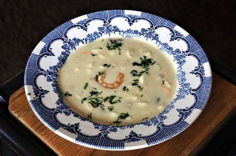 Spargelcremesuppe Mit Garnelen Rezept