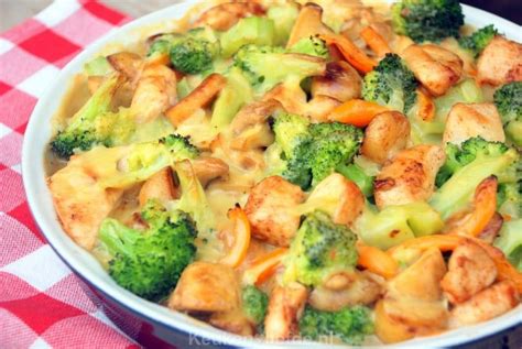 Broccoli Ovenschotel Met Kip Champignons En Krieltjes Artofit