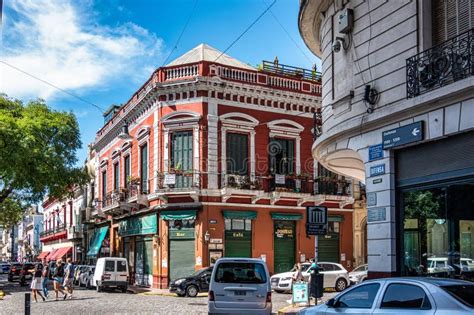 Buenos Aires Argentina Dec 16 2023 Colorful Old And Shabby