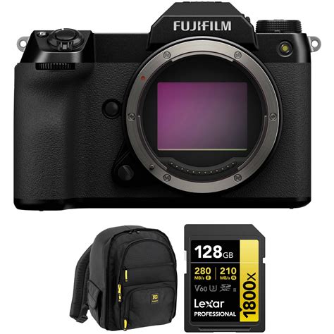 Fujifilm Gfx 100s Medium Format Mirrorless Camera With