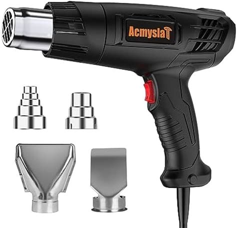 FT Long Heat Gun Uptdae Version Homidic Mini Handheld Hot Air Gun Electric W Portable