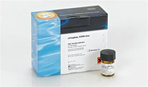 Sigma Aldrich Fine Chemicals BiosciencesCOMPLETE, EDTA-FREE PROTEASE V ...