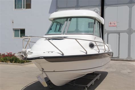 CE Certificate FRP Fishing Boat Cheap Walk Around Fishing Yacht With