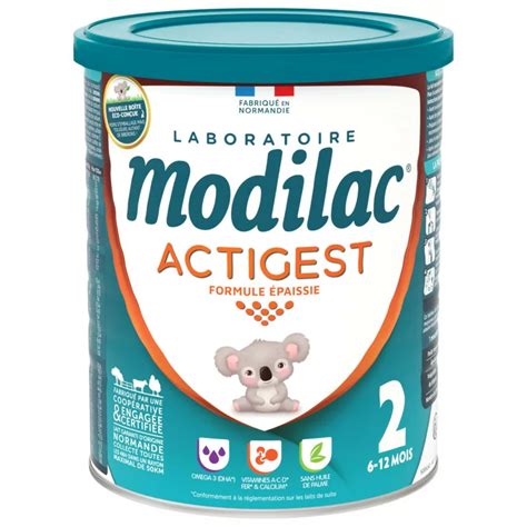 Modilac Actigest 2 Formule Epaissie 6 12 Mois 800g