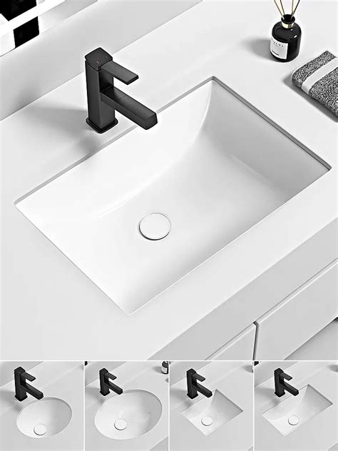 Marble Sanitary Ware Ceramic Bathroom Sink Porcelain Basin Vanity Basin