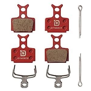 Dymoece 2 Pairs Resin Organic Bicycle Disc Brake Pads Formula The One