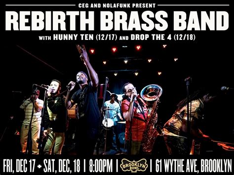 Rebirth Brass Band | Brooklyn Bowl