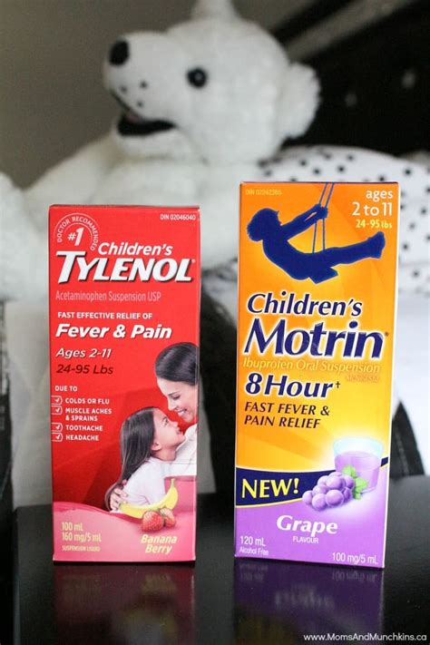 The Difference Between Children’s Tylenol® & Children’s Motrin®