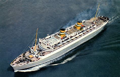 S.S. Nieuw Amsterdam Postcard : Holland America Line : Free Download ...