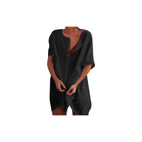 RITOSTA Copricostume Donna Mare Curvy Copri Costume Da Spiaggia