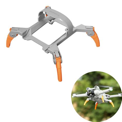 Trem de Pouso Dobrável para Drone DJI Mini 3 Pro Laranja