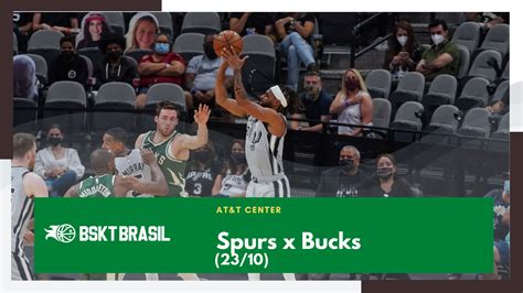 Onde Assistir Spurs X Bucks Nba Hoje 2310 Ao Vivo