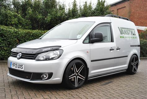 Vanstyle Sport 50mm Satin Black Sidebars Vw Caddy Swb 04 Vanstyle