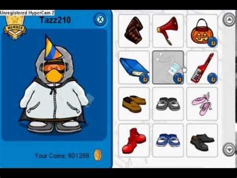 Club Penguin Free Rare Member Account Youtube