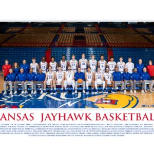 Signed Posters Jayhawk Autographs Autographed Sports Items