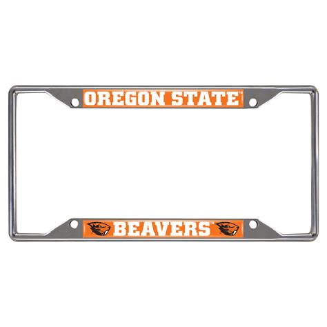 Fanmats | Oregon State Beavers License Plate Frame