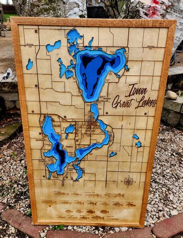 Lake Maps – Okoboji Trading Company