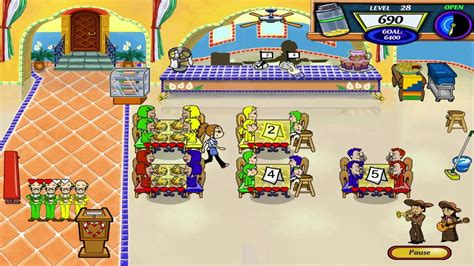 Diner Dash 2 Restaurant Rescue Walkthrough Level 28 Margaritas