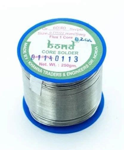 60 40 Tin Lead Solder Wire For Industrial Soldering At Rs 1680 Kg In