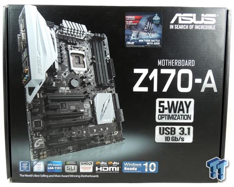 Asus Z170 A ATX DDR4 Motherboards Atelier Yuwa Ciao Jp