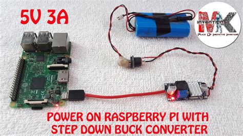 Raspberry Pi Power Supply With Dc To Dc Step Down Buck Converter V A