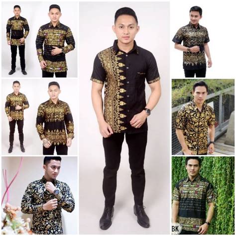 Kemeja Additional Prada Batik Shirt Couple R B Christmas Prada Shirt