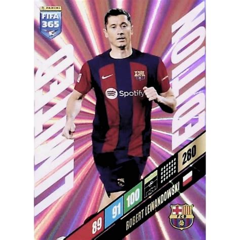 Cromos De F Tbol Robert Lewandowski Limited Edition Panini Fifa