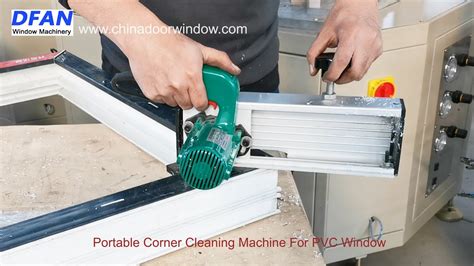 Portable Pvc Corner Cleaning Machine For Sale Portable Pvc Window