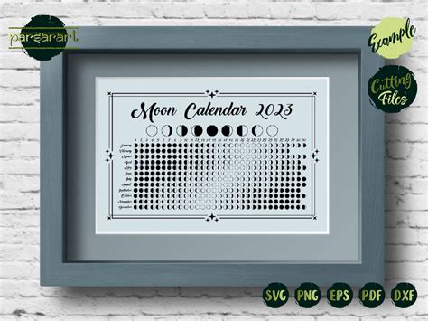 Moon Calendar Lunar Calendar Svg Shapes Lunar Phase Photo Editing