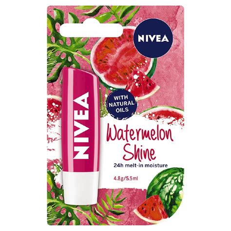 Nivea Watermelon Lip Balm 4 8g The Warehouse