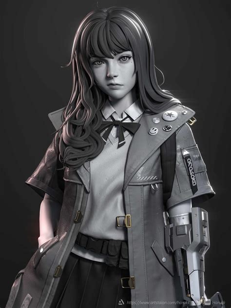 CyberPunk Detective（wip） - ZBrushCentral