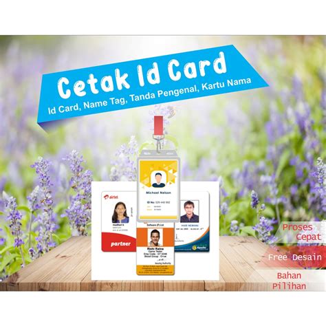 Jual Cetak Id Card Pvc Kta Kartu Parkir Kartu Member Percetakan Syauqi Semarang Shopee Indonesia