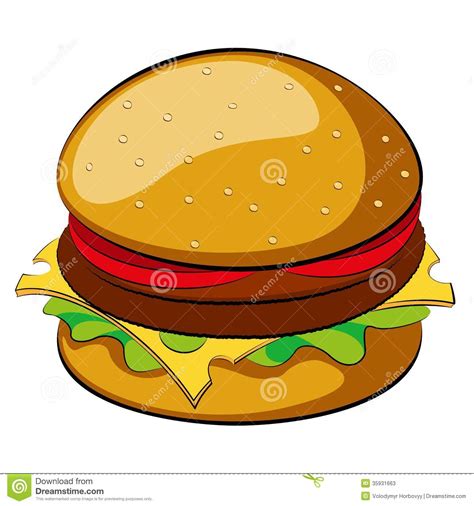 Burger clip art jpg 2 – Clipartix