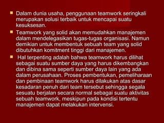 Teamwork PPT