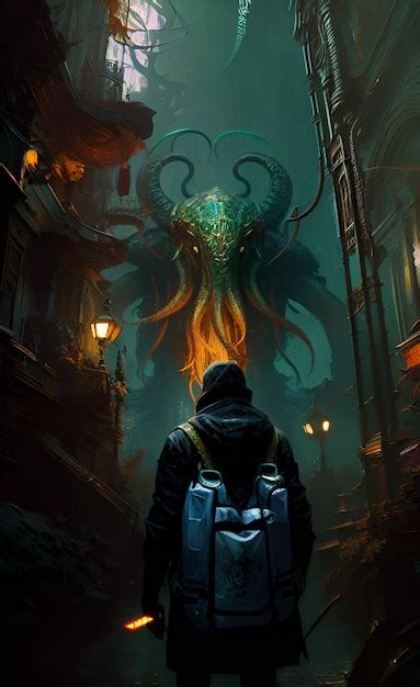 Premium Photo | Cthulhu art