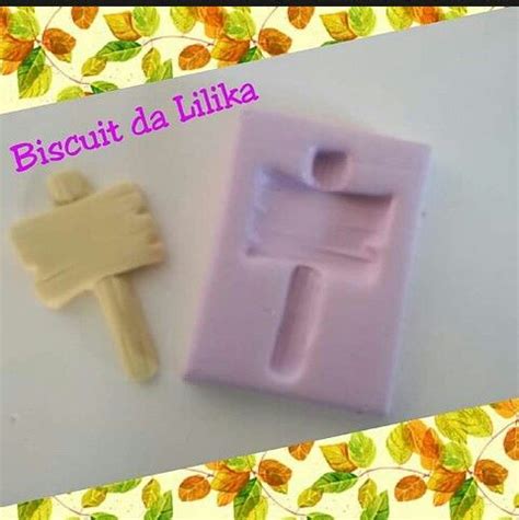 Molde Plaquinha Lilika Moldes De Silicone