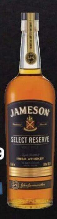 Jameson Select Reserve Irish Whiskey 750ml Offer At Pick N Pay Liquor