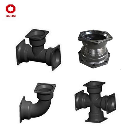 Ductile Iron Pipe Fittings Pn10 Pn16 Pn25 For Water Supply China Ductile Iron Fittings And Dci